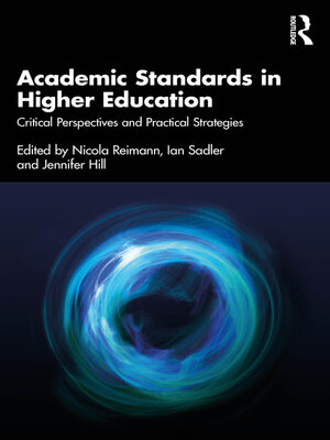 cover image of Academic Standards in Higher Education